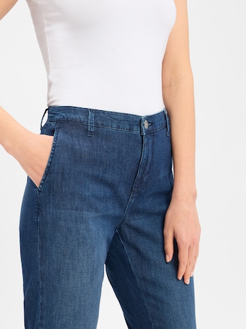 Regular Jean ' Chino Turn Up ' MAC en bleu
