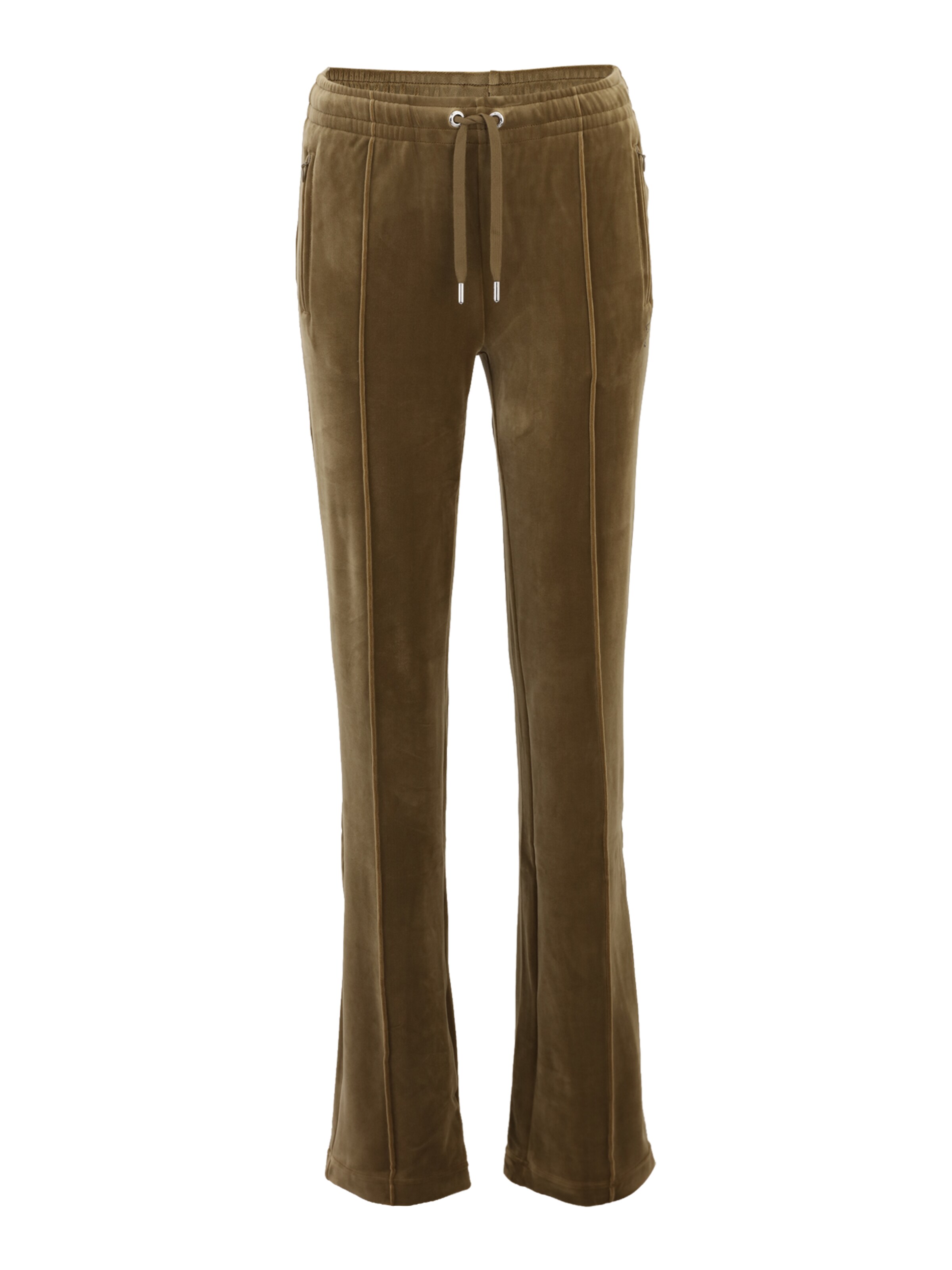 Juicy Couture Tall Regular Broek 'TINA' in Groen: voorkant