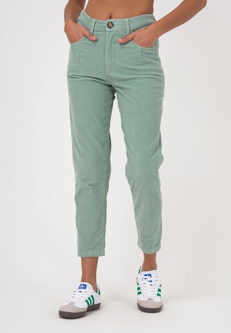 FRESHLIONS Regular Broek 'Yasmilda' in Groen: voorkant