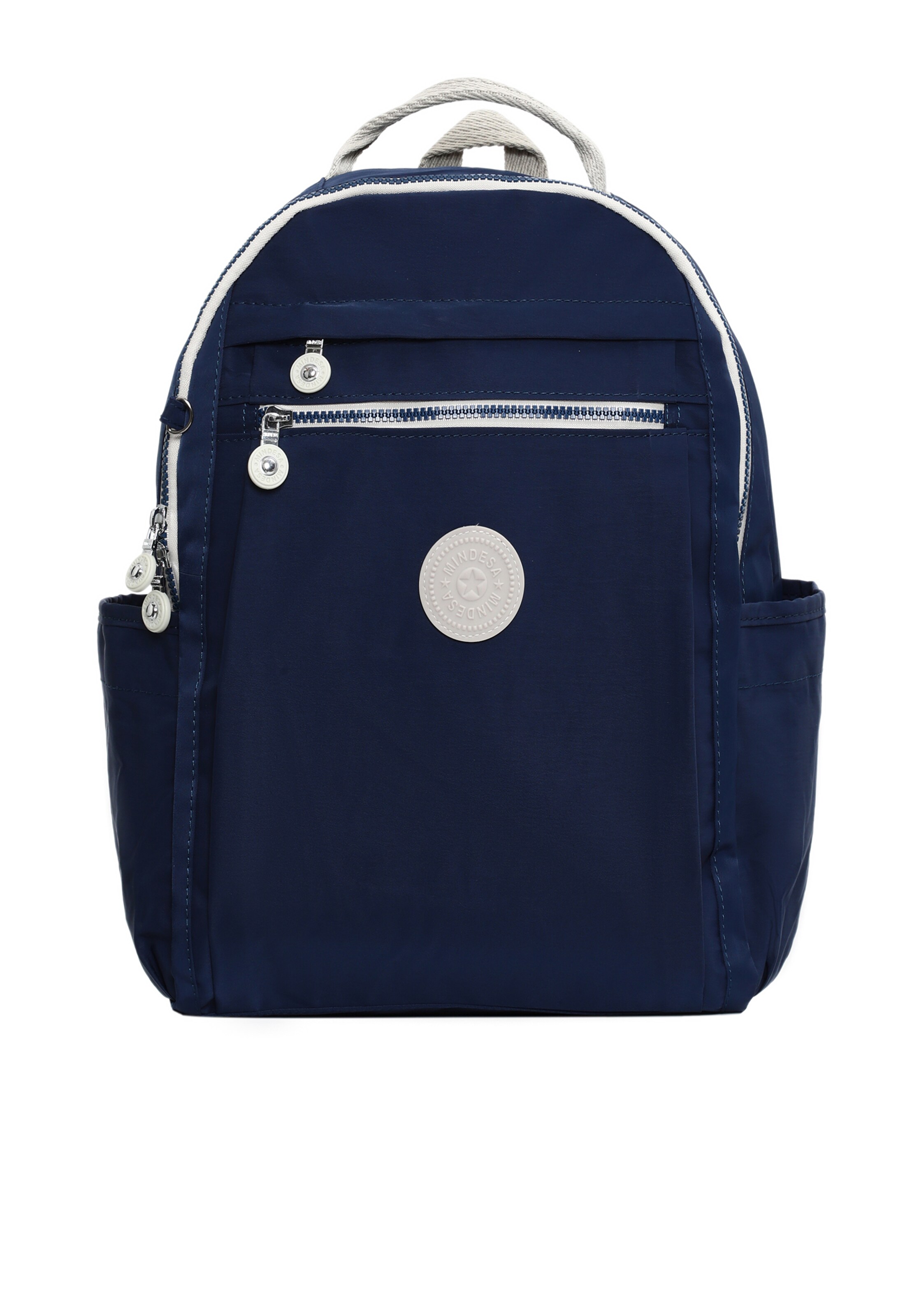 Mindesa - Mochila em azul: frente