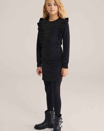 Robe WE Fashion en noir : devant