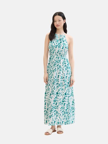 TOM TAILOR DENIM - Vestido de verano en verde: frente