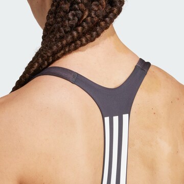 ADIDAS PERFORMANCE Μπουστάκι Αθλητικό σουτιέν 'Powerimpact' σε γκρι