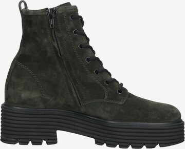 Paul Green Lace-Up Ankle Boots in Green