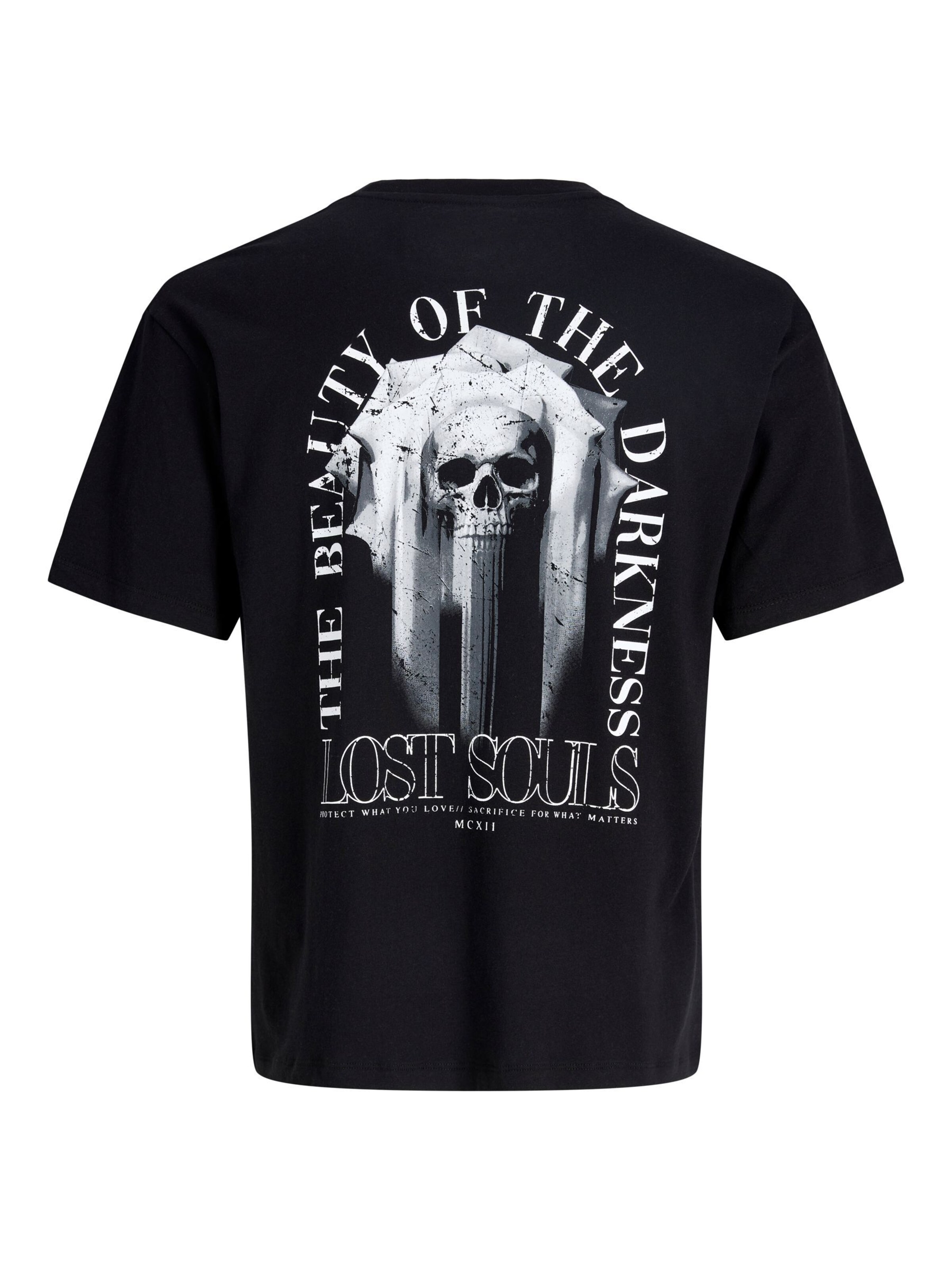 JACK & JONES - Camiseta en negro