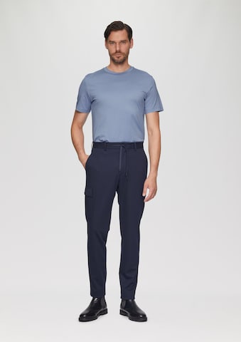 T-Shirt s.Oliver BLACK LABEL en bleu