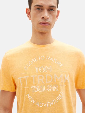 TOM TAILOR Tričko – žlutá