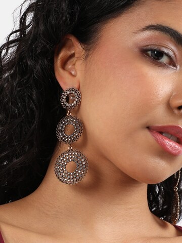 sidabrinė SOHI Auskarai ' Jayde ': priekis