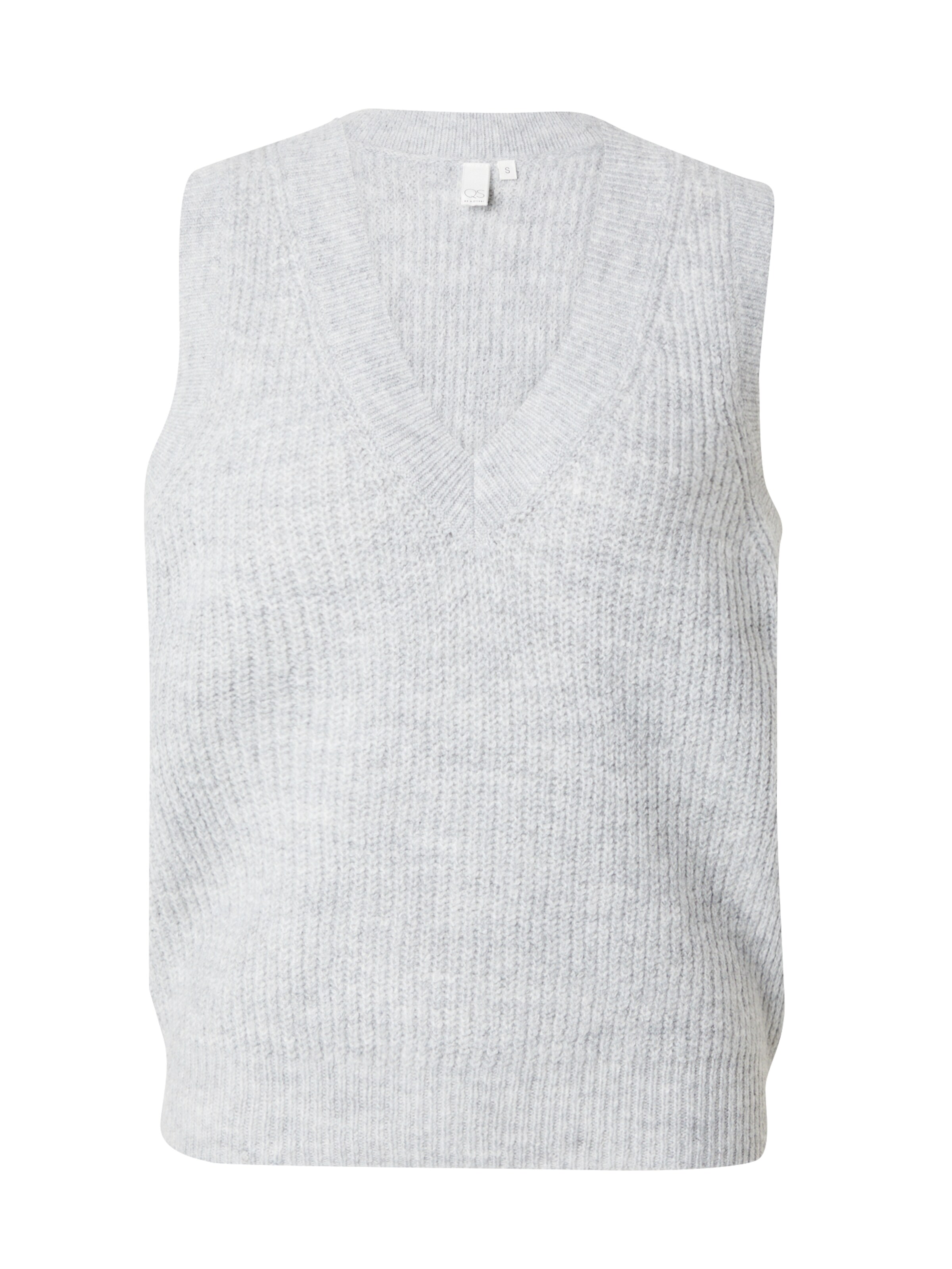 QS Top in Grau: Vorderseite