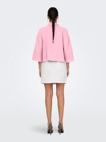 JDY Blus 'JDYTHEIS' i rosa
