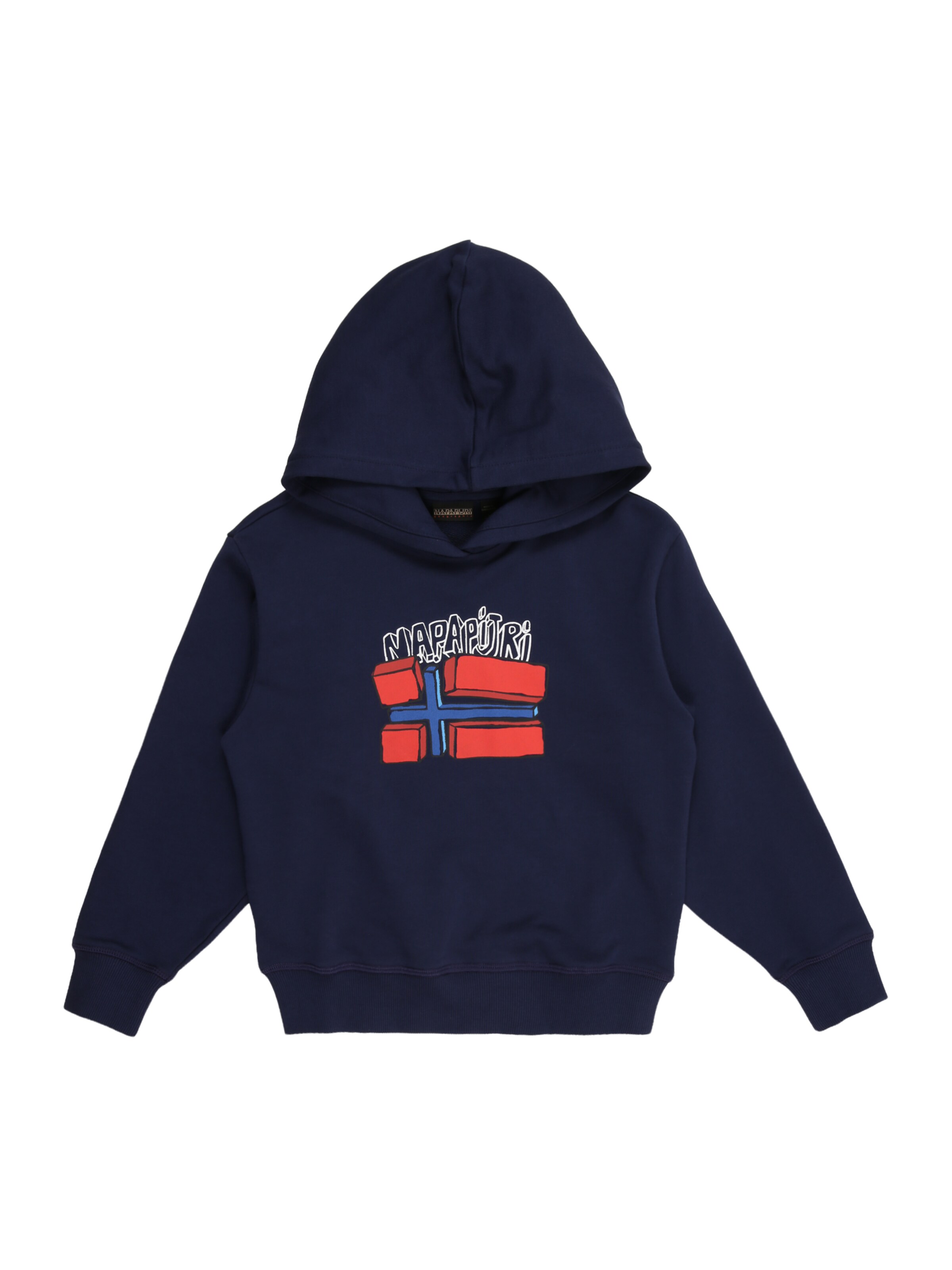 NAPAPIJRI - Sudadera 'Albedo' en azul: frente