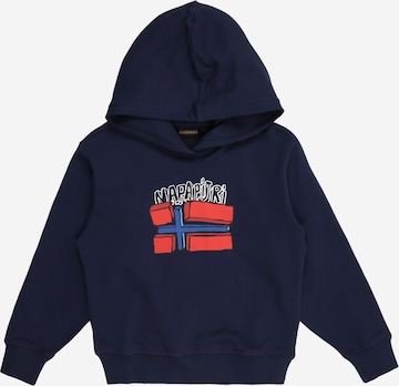 NAPAPIJRI Collegepaita 'Albedo' värissä sininen: etupuoli
