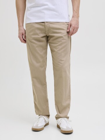 JACK & JONES Regular Hose in Beige: Vorderseite