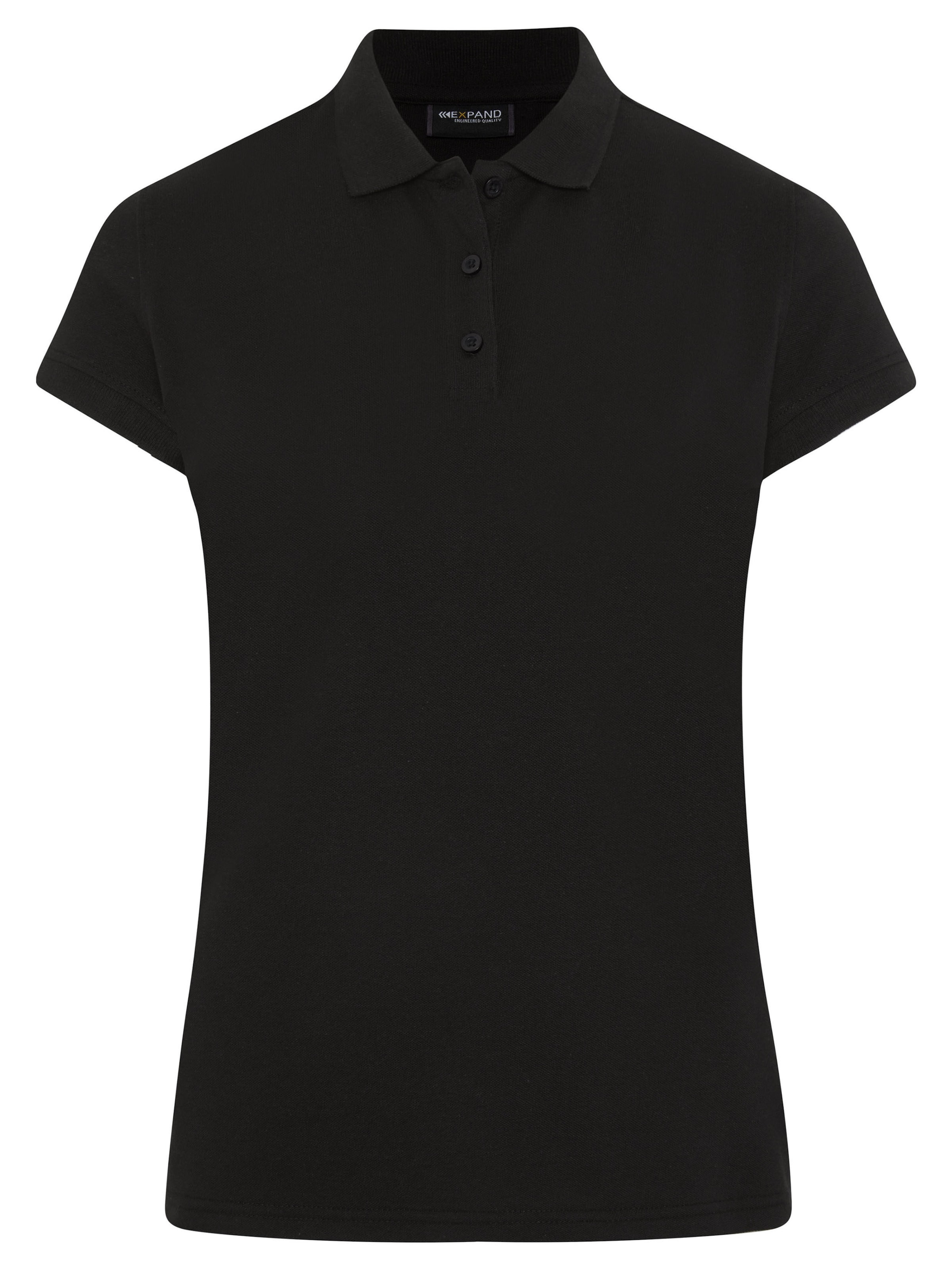 Expand Shirt in Black: front
