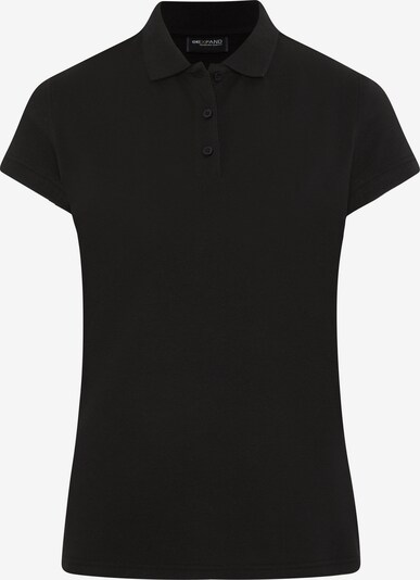 Expand Poloshirt in schwarz, Produktansicht