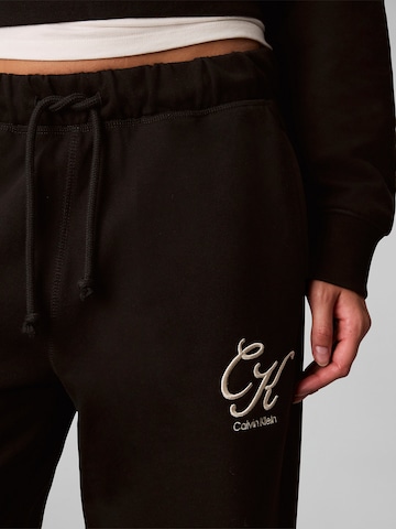 Calvin Klein Jeans Loose fit Trousers in Black