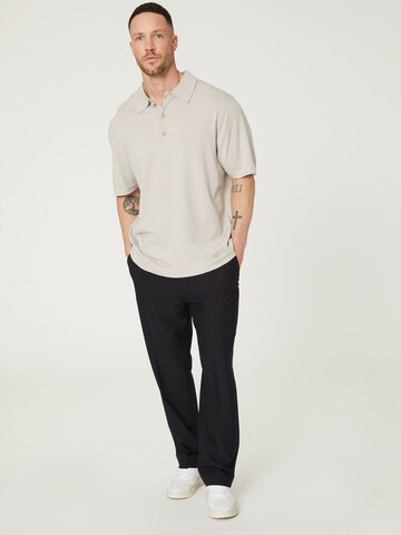 DAN FOX APPAREL Shirt 'Caspar' in Grey