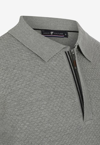 DENIM CULTURE Sweater 'Emrick' in Grey