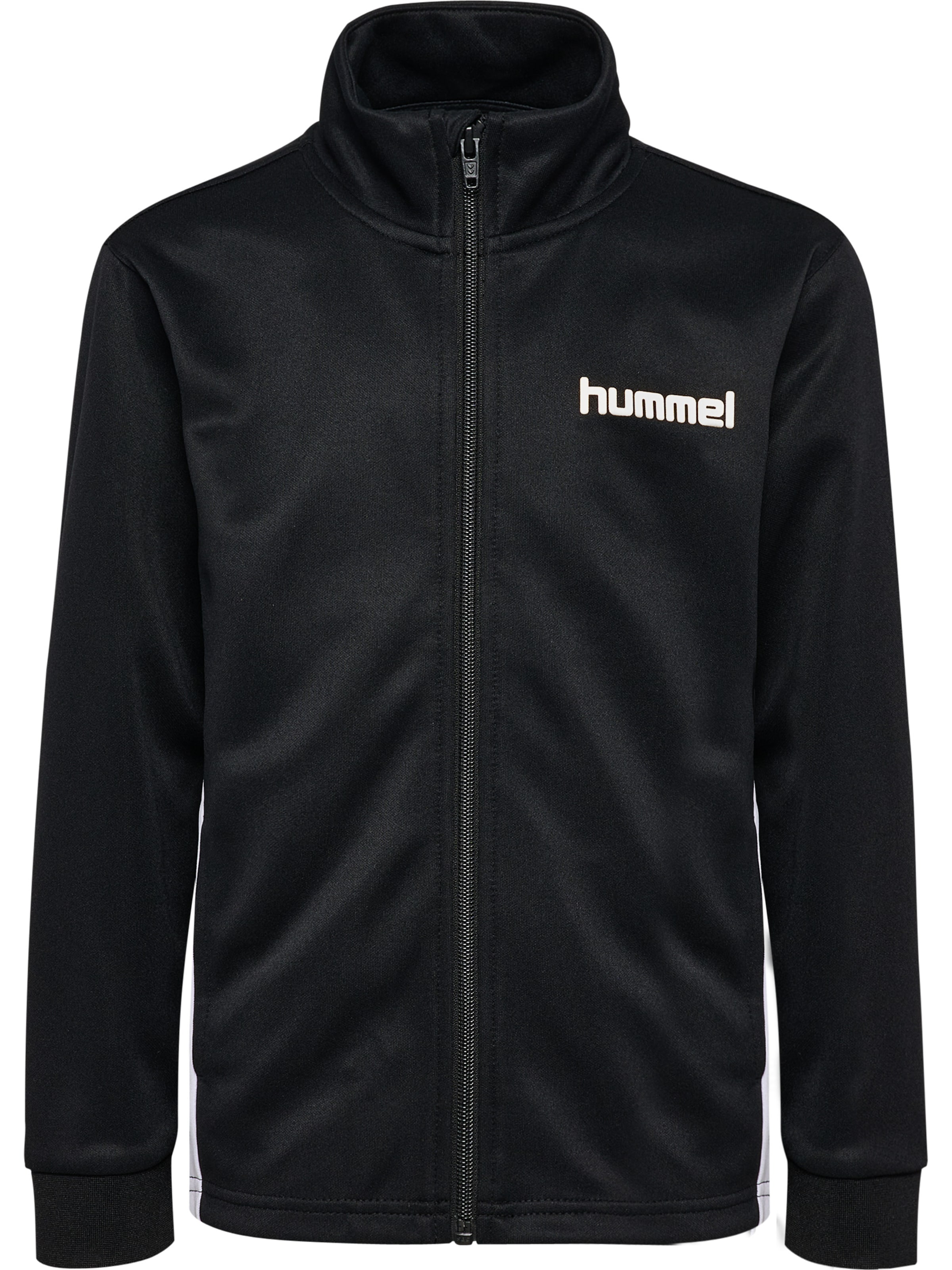 Hummel Sportjacke in Schwarz: Vorderseite
