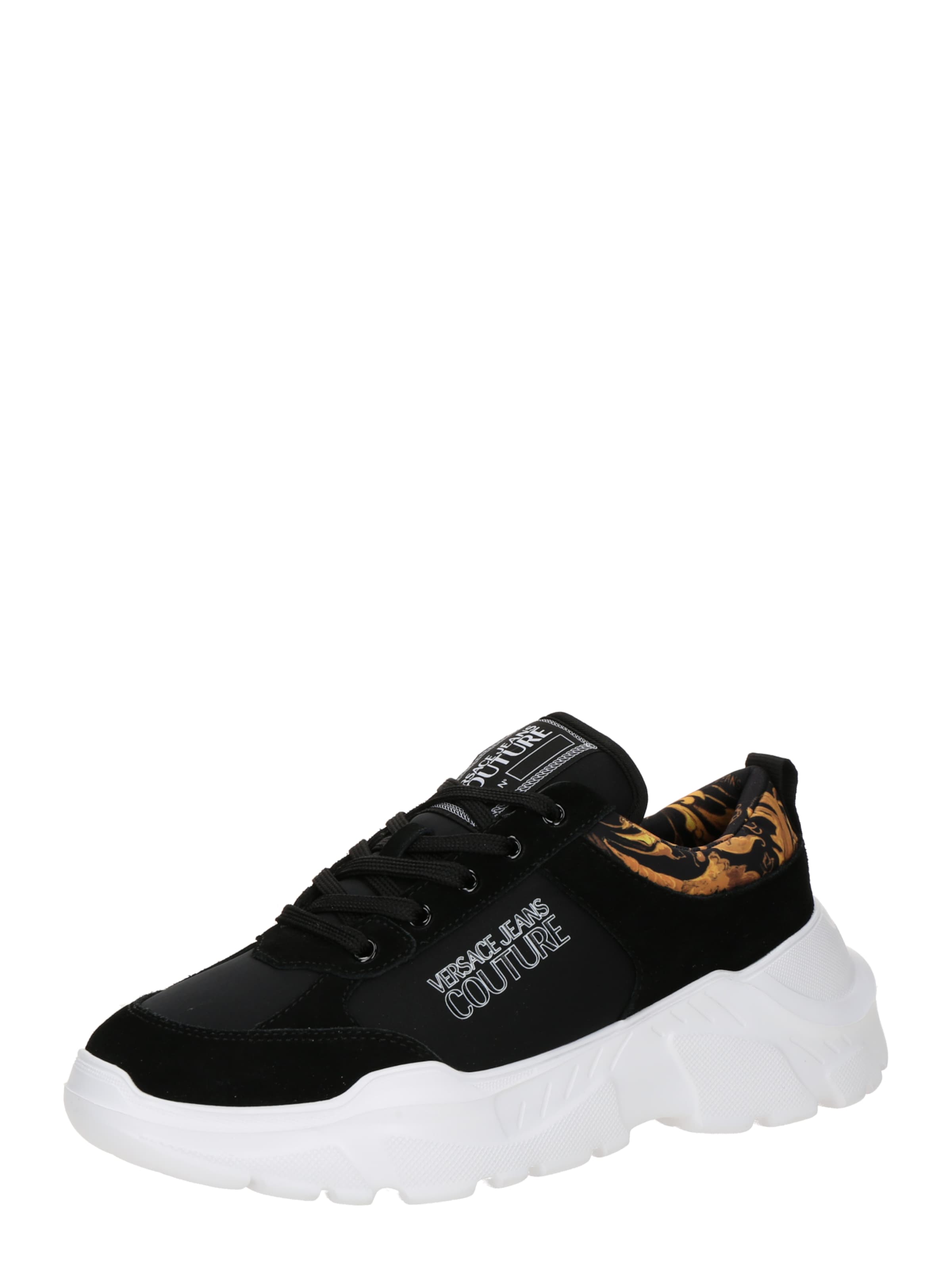 Sneaker low 'SPEEDTRACK' de la Versace Jeans Couture pe negru: față