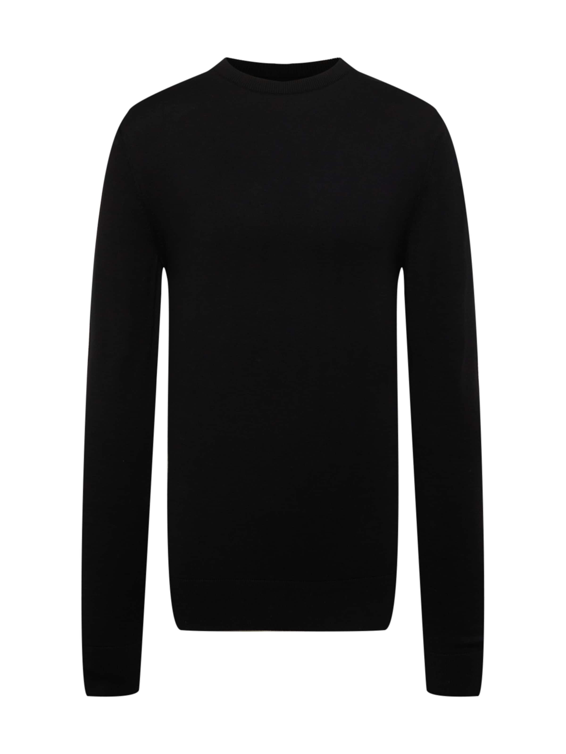 ABOUT YOU x Alvaro Soler - Pullover 'Ian' em preto: frente