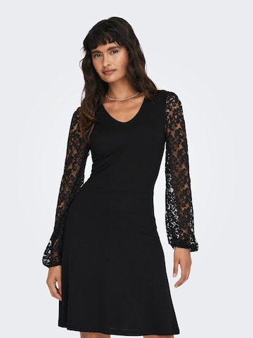 Robe 'Nanna' ONLY en noir : devant