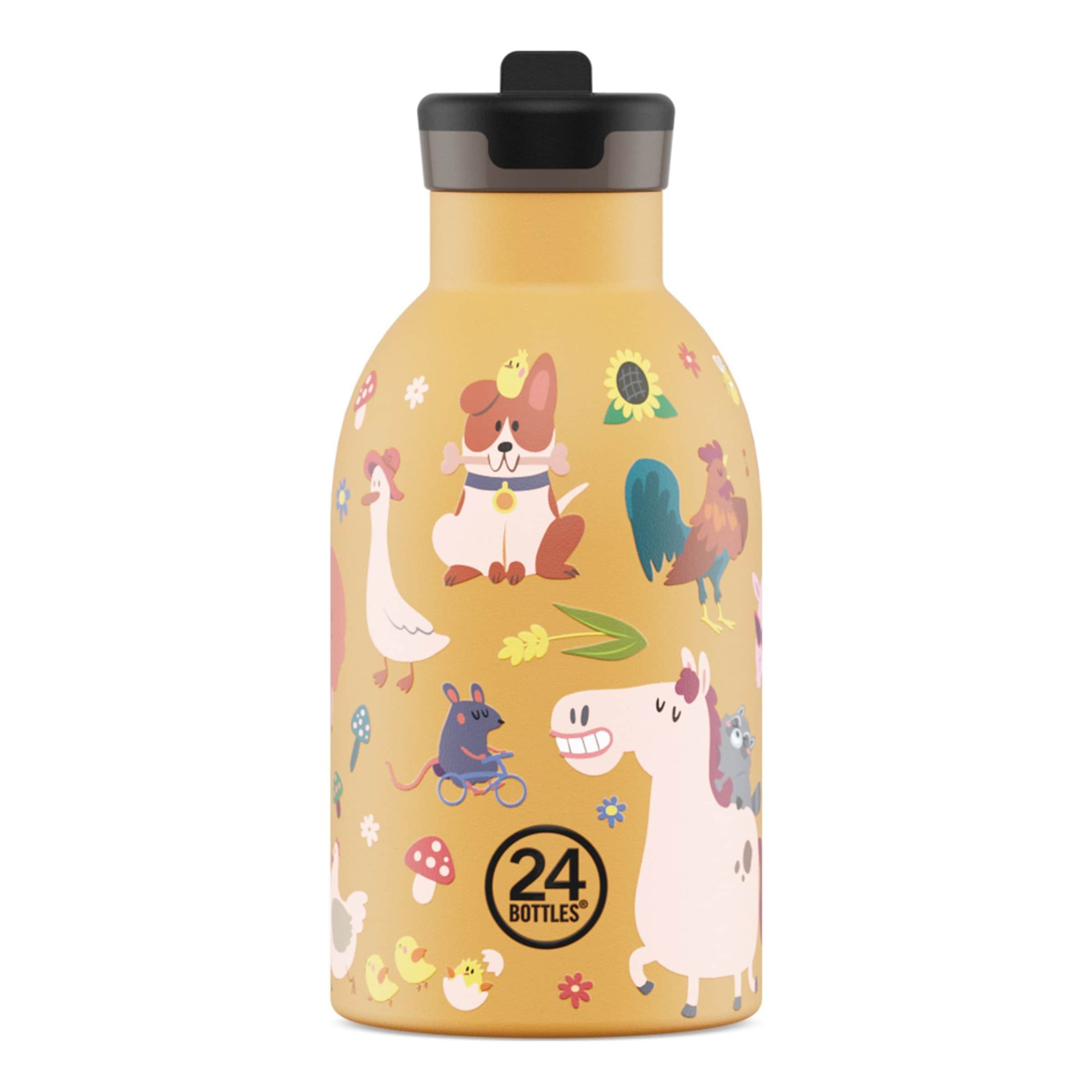24Bottles Trinkflasche 'Clima' in Orange: Vorderseite