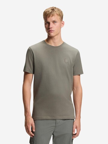 Maglietta 'Tales 10242631 02 50508584' di BOSS in grigio: frontale