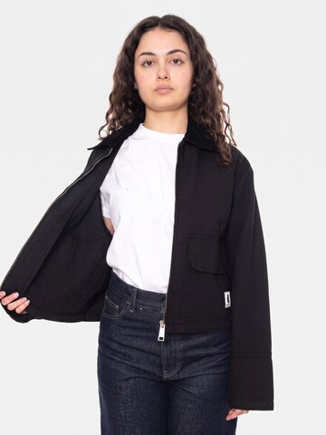Carhartt WIP Tussenjas 'W' Prescott Jacket Black / Black' in Zwart