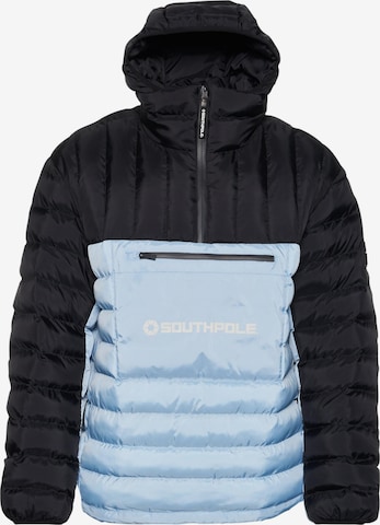 SOUTHPOLE Téli dzseki 'Bubble Hybrid 1.0' - kék: elől