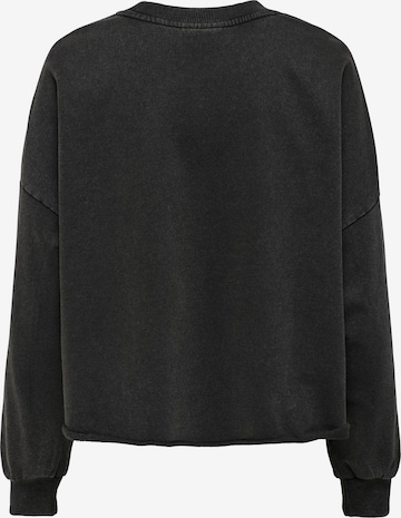 ONLY Sweatshirt 'LUCINDA' in Schwarz