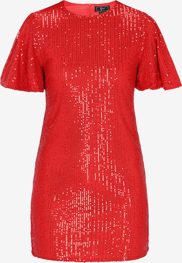 Kokteilinė suknelė iš faina, spalva – raudona, Prekių apžvalga