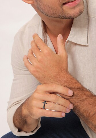 Bague KUZZOI en gris : devant