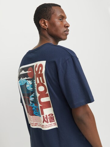 T-Shirt 'JORSeoul' JACK & JONES en bleu