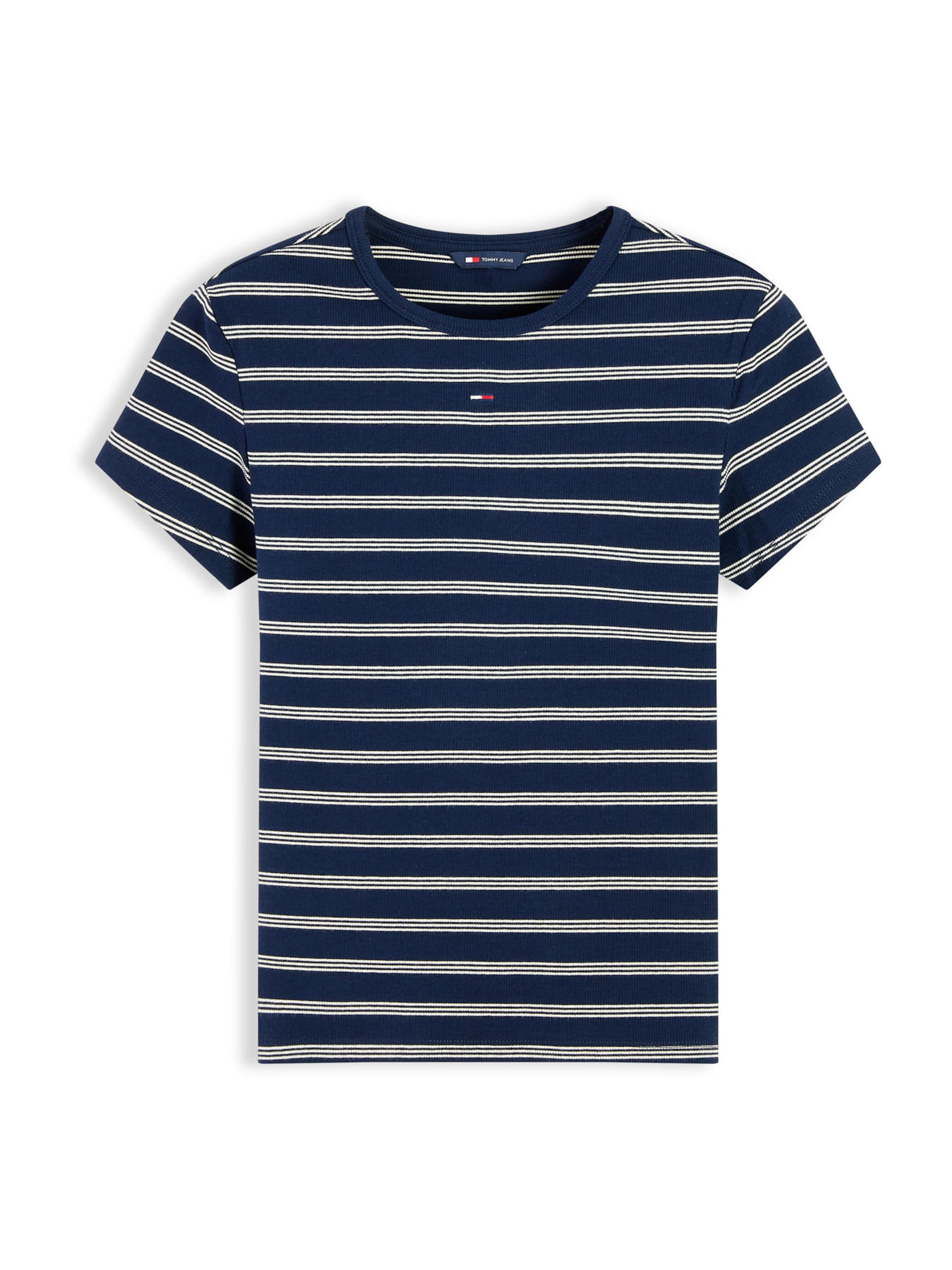 Tommy Jeans Shirt 'ESSENTIAL' in Blauw: voorkant
