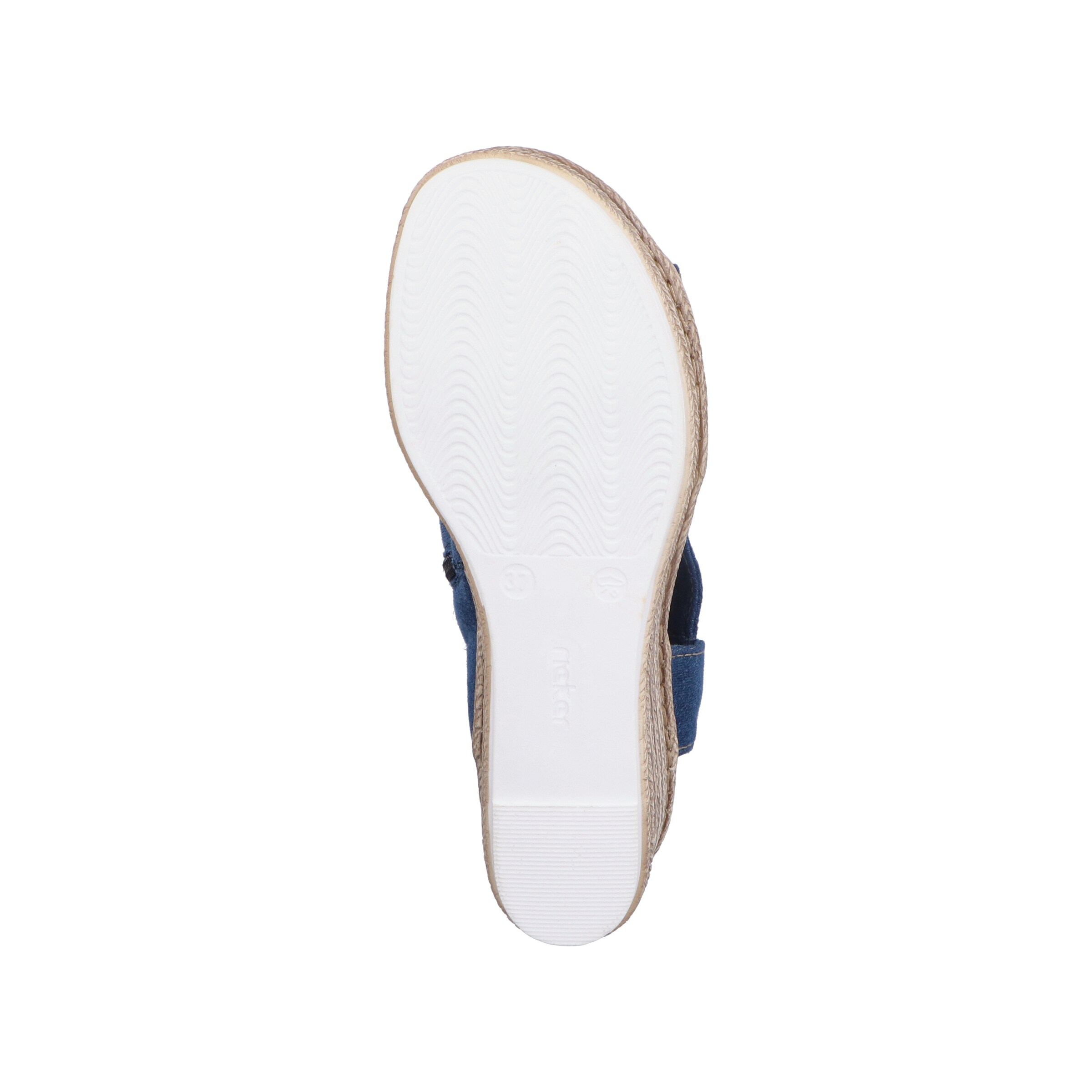 Sandales Rieker en bleu