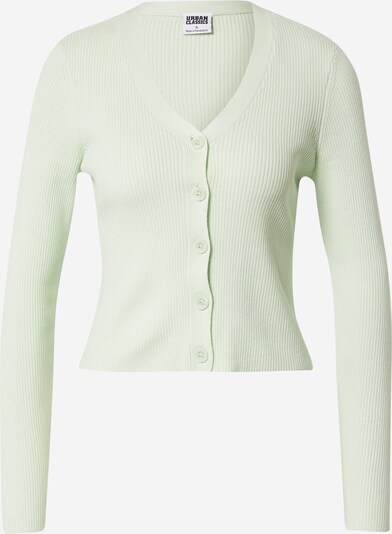 Urban Classics Cardigan en menthe, Vue avec produit