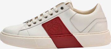 GUESS Sneakers 'Vice Sash Löwe' in White: front