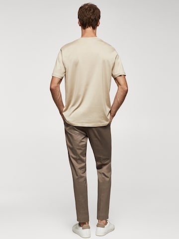 MANGO MAN Bluser & t-shirts 'BELLOW' i beige