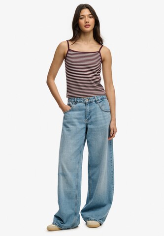 Haut 'Athletic Essentials' Superdry & Co en rouge