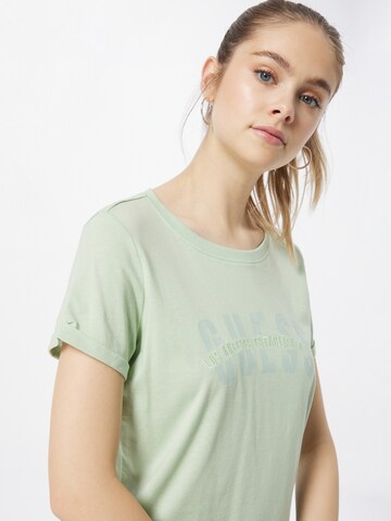 GUESS - Camisa 'AGATA' em verde