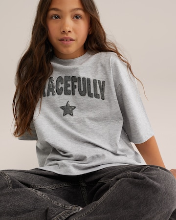 T-Shirt WE Fashion en gris