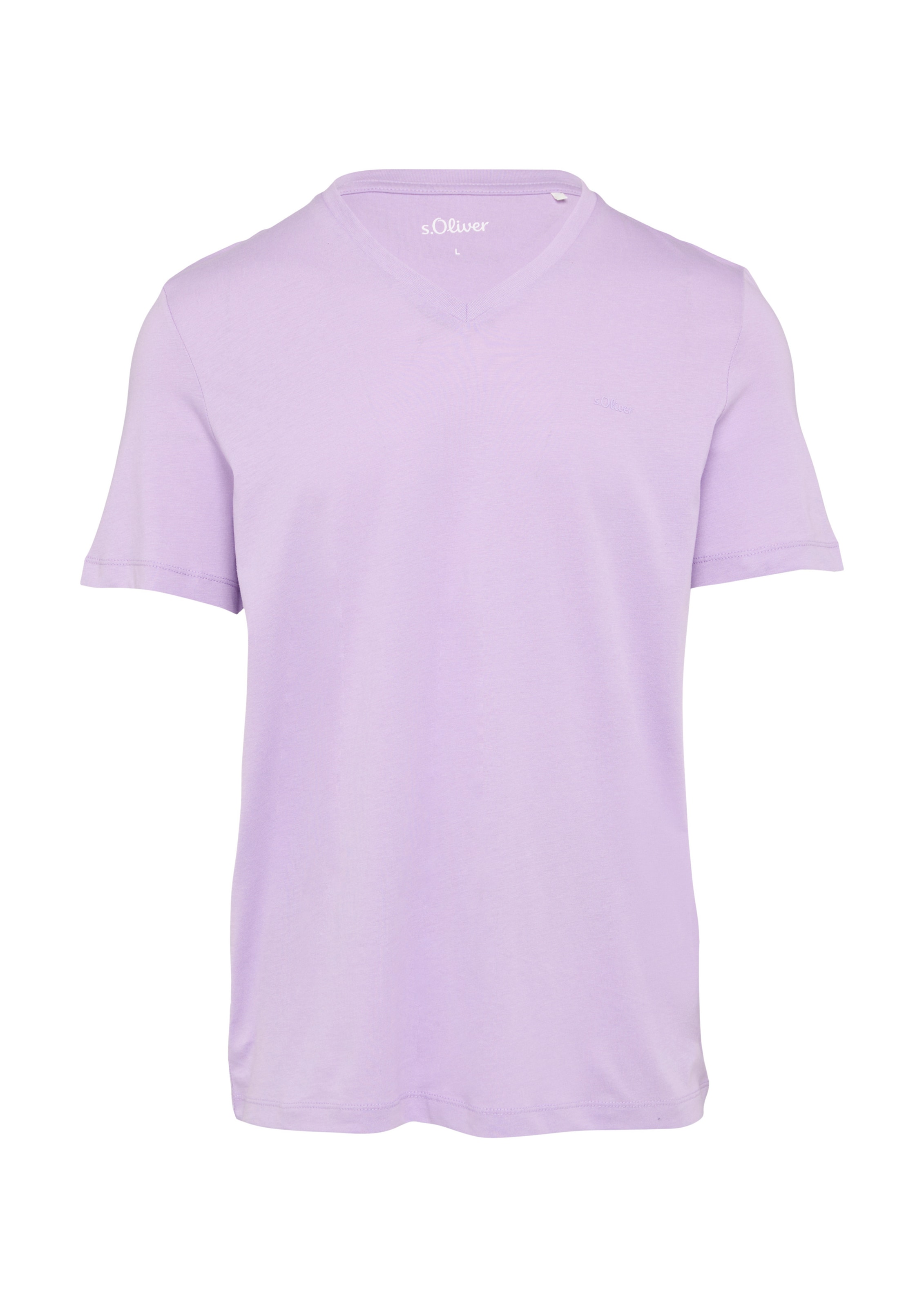 s.Oliver T-Shirt in Lila: Vorderseite