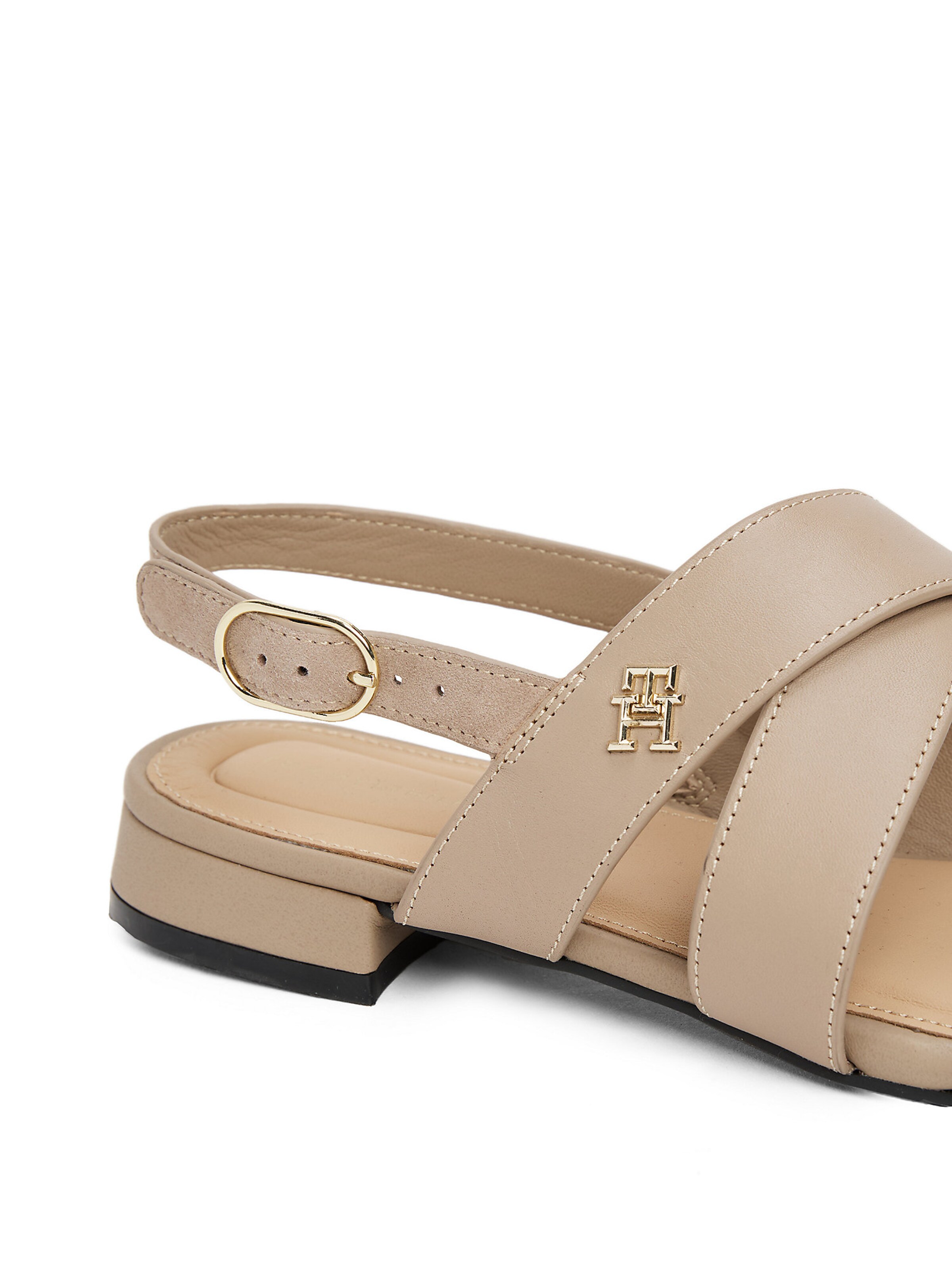 TOMMY HILFIGER Sandale in Beige