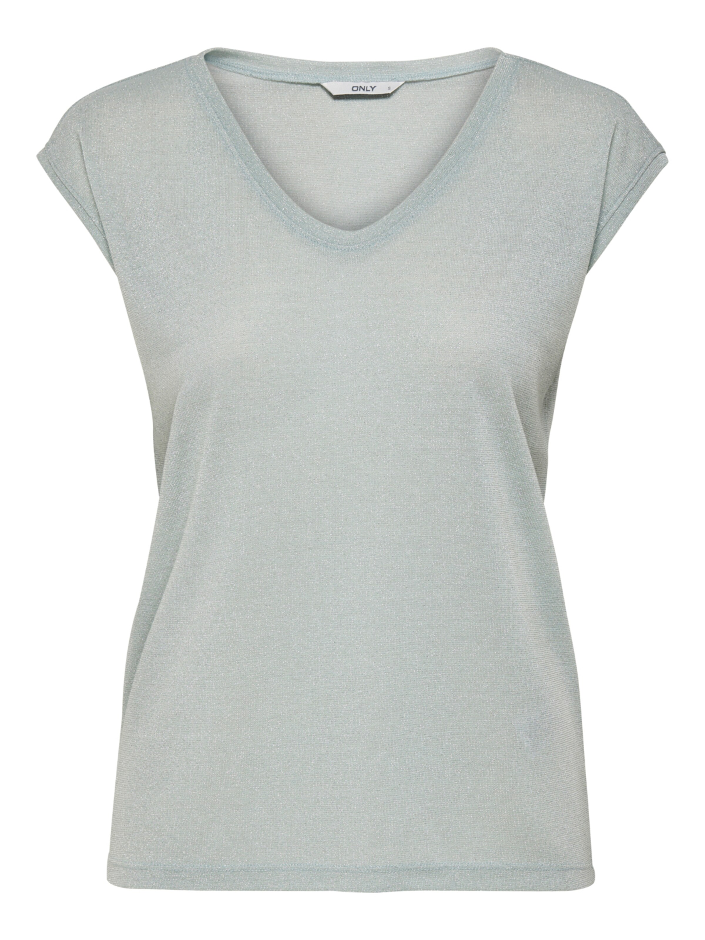 ONLY Shirt 'Onlsilvery' in Grey: front