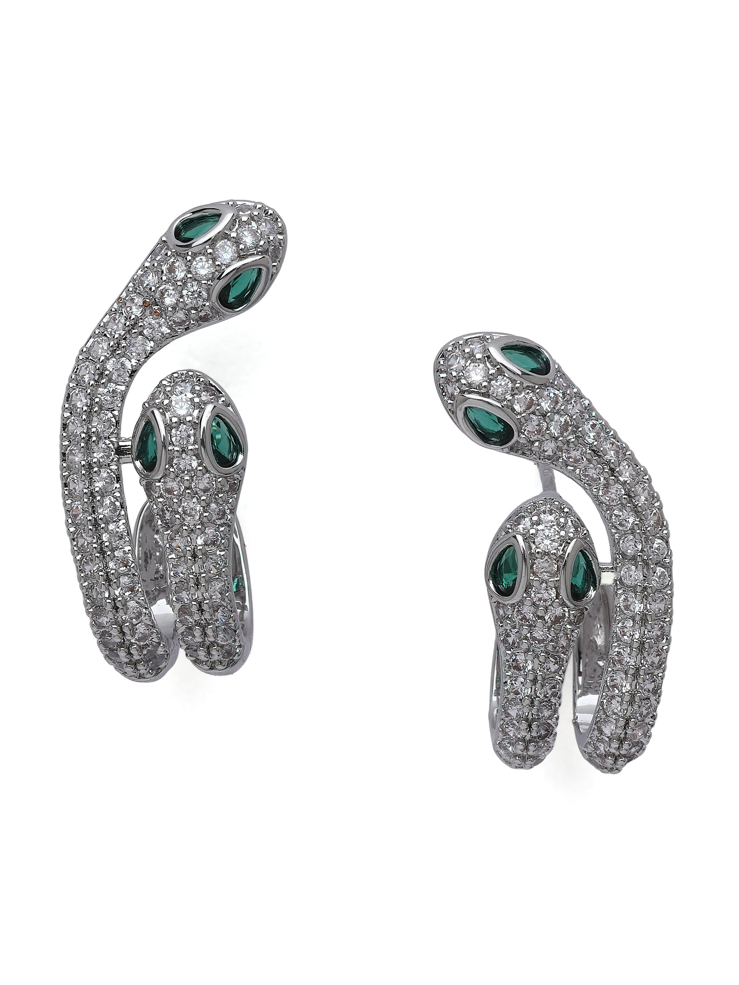 sidabrinė AVANT-GARDE PARIS Auskarai: priekis
