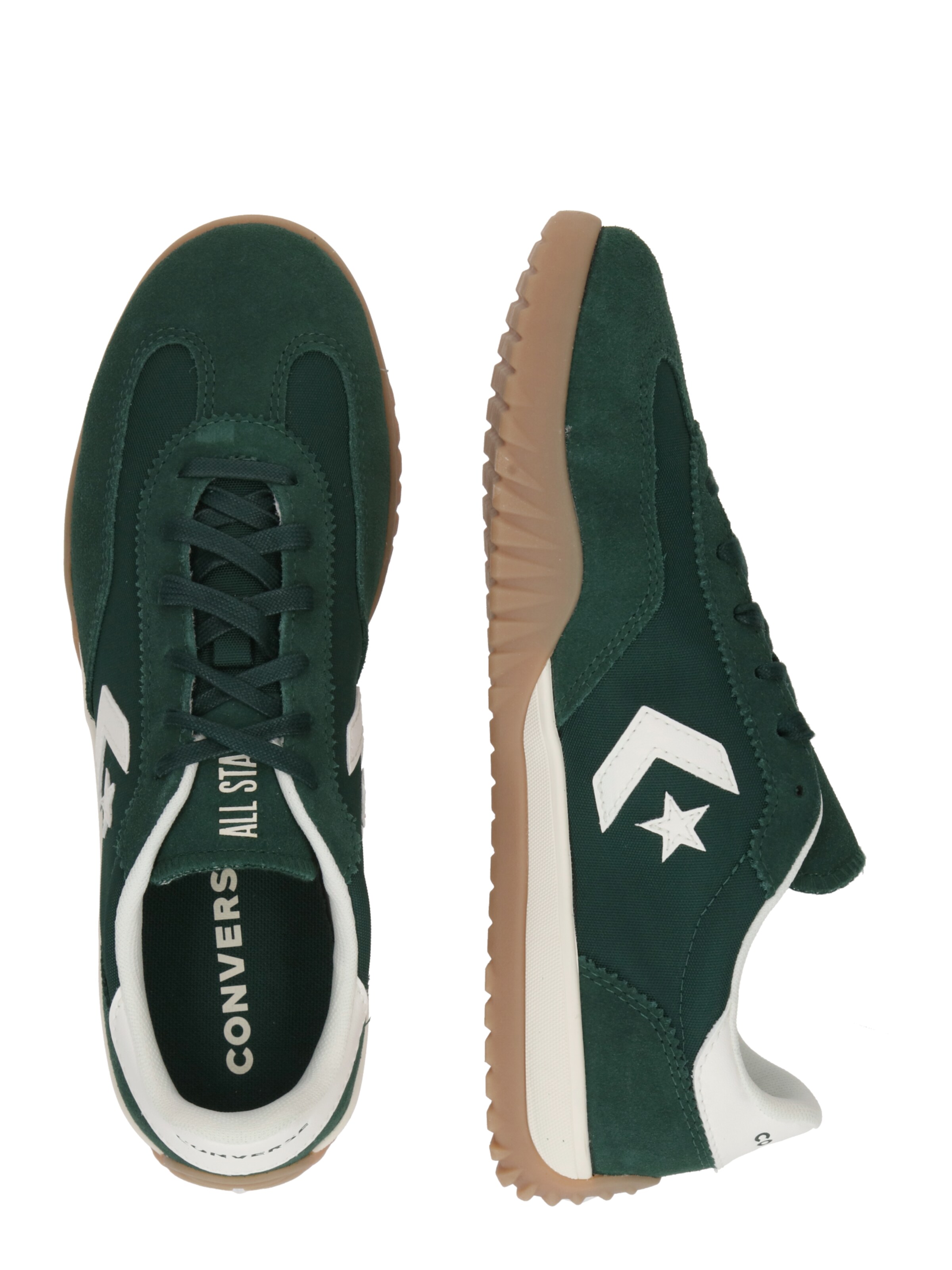 Sneaker bassa 'RUN STAR' di CONVERSE in verde