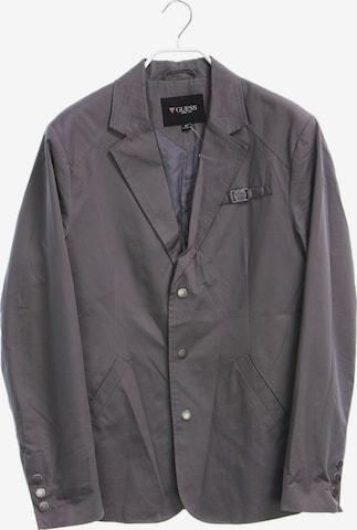 GUESS Suit Jacket in M in Grey: front