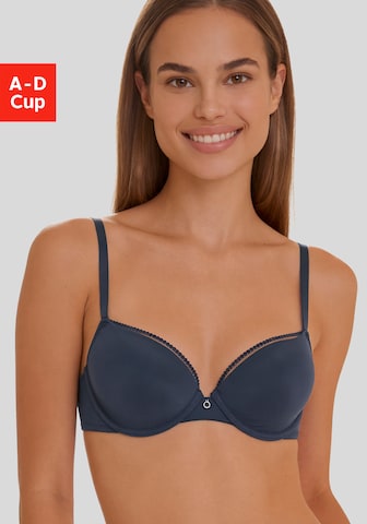 s.Oliver Push-up Bra in Blue: front