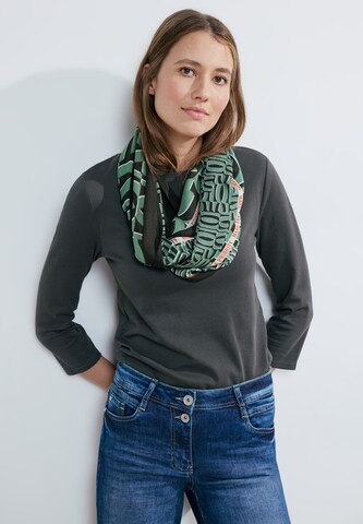 CECIL Tube Scarf in Green: front